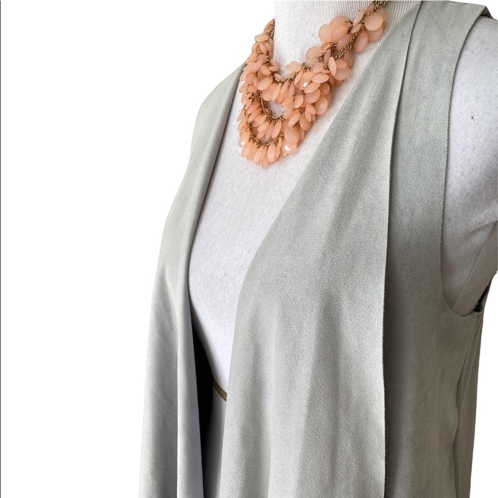INC Faux Suede Vest - Picture 5 of 9